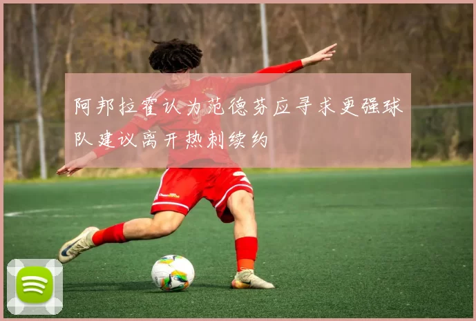 阿邦拉霍认为范德芬应寻求更强球队建议离开热刺续约